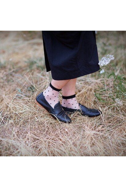 Sheer Dots Socks