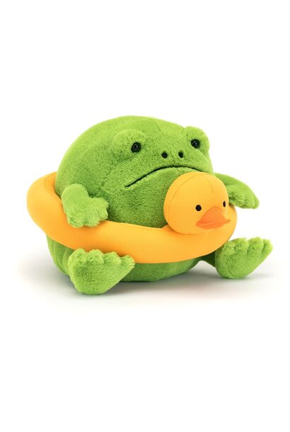 Ricky Rain Frog with Rubber Ring
