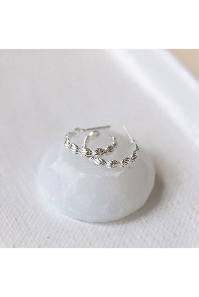 Sienna Shell Hoops