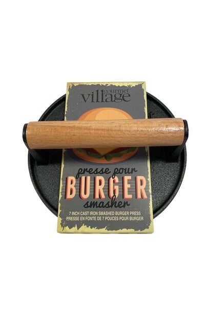 Cast Iron Burger Smasher