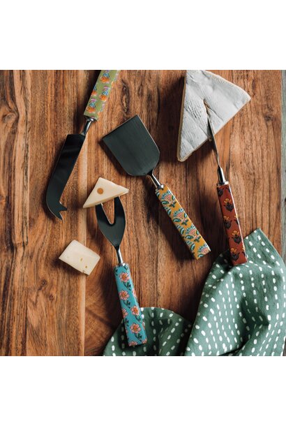 Mosaic Cheese Knives Set