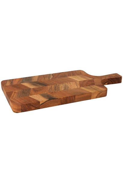 Acacia Chevron Serving Paddle
