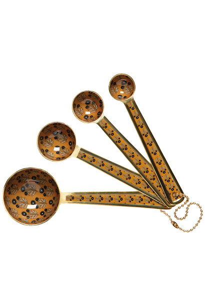 Enameled Steel Measuring Spoon Set