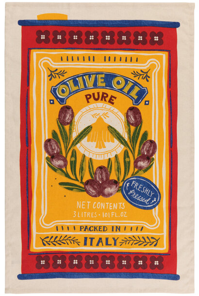 Olive Oil Dishtowel