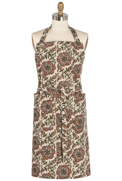 Elysian Block Print Apron