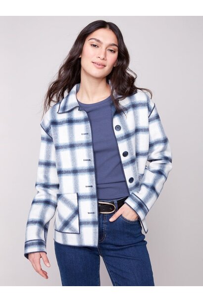 Reversible Plaid Jacket