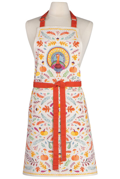 Autumn Plenty Thanksgiving Chef Apron