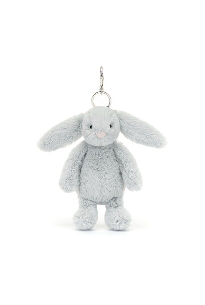 Bashful Silver Bunny Bag Charm