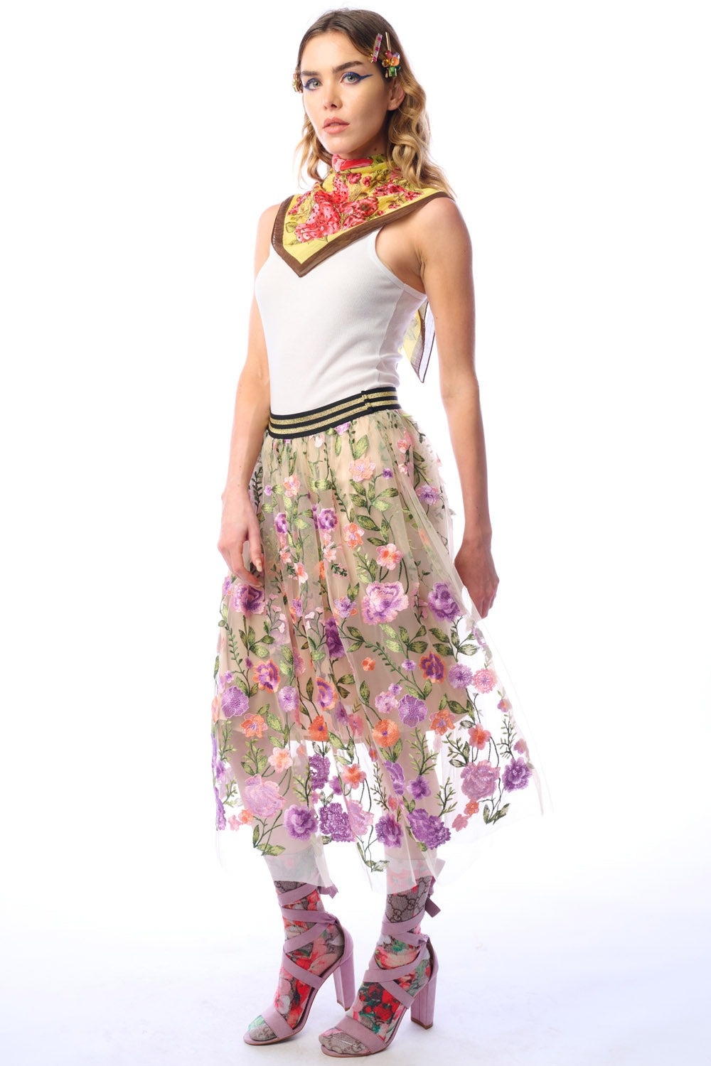 Lavender Love Skirt-3