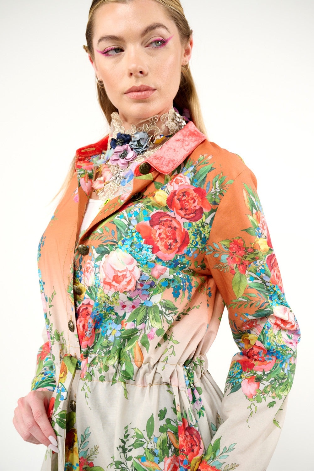 Zinnia Shirt Dress-8