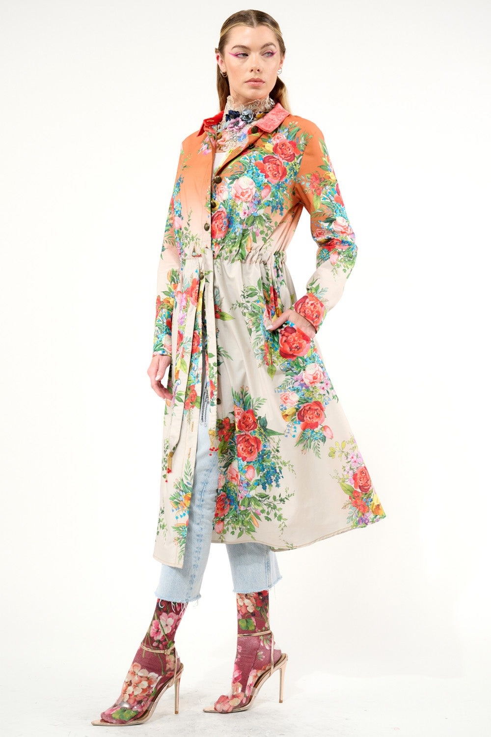 Zinnia Shirt Dress-4