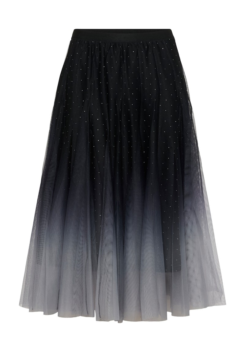 Glittery Mesh Skirt-6