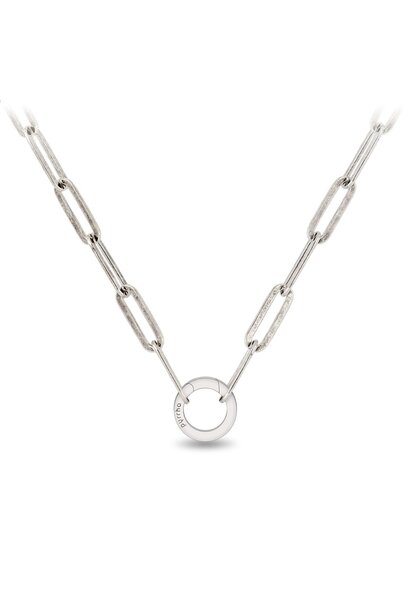 Large Paperclip Chain with Talisman Clip