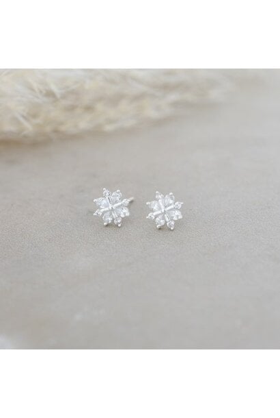 Snow Crystal Studs