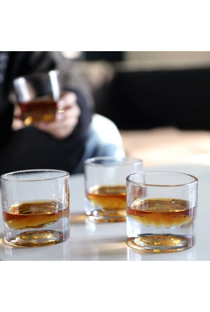 The Peaks Whiskey Glass Set of 4