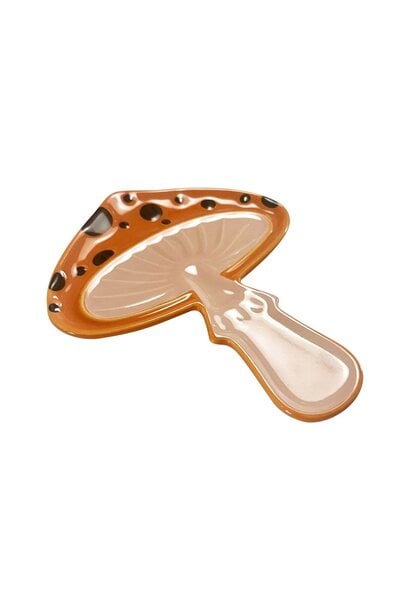 Mushroom Ceramic Spoon Rest