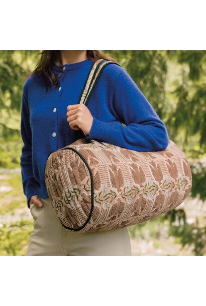 Peregrine Block Print Weekender Bag