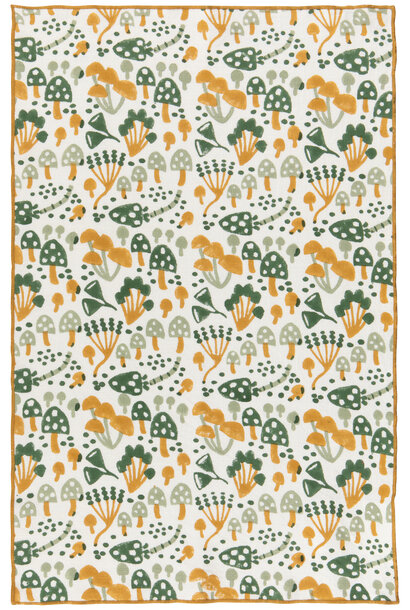 Wildgrove Block Print Dishtowel