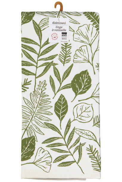 Fern & Frond Terry Dishtowel