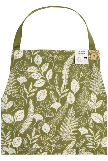 Fern & Frond Spruce Apron