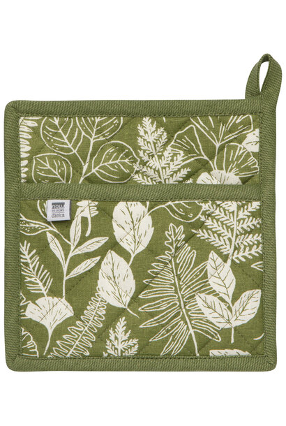 Fern & Frond Pocket Potholder