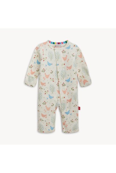 Organic Cotton Magnetic Coverall