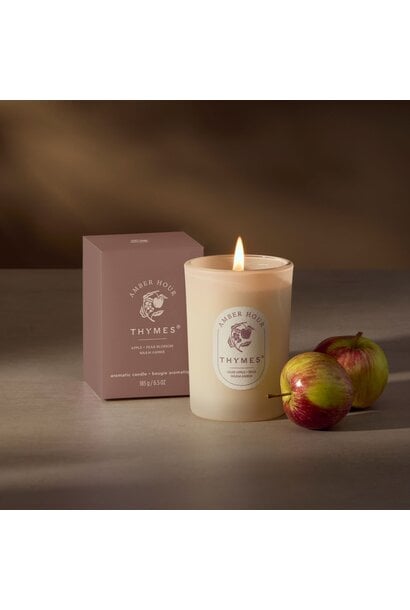 Amber Hour Poured Candle