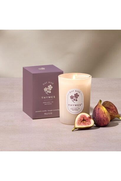 Day Rise Poured Candle