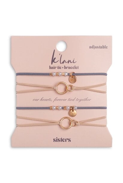 Sisters - Hair Tie Bracelet