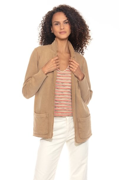 Cotton Cashmere Terry Parker Blazer