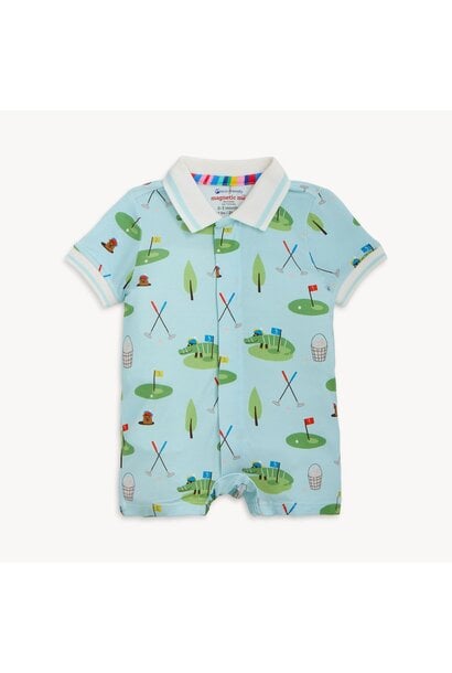 Magnetic Polo Romper