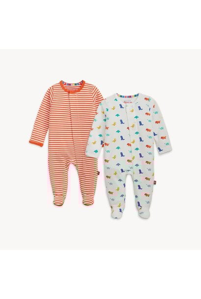 Cloudstretch Magnetic 2-Pack Footie Bundle