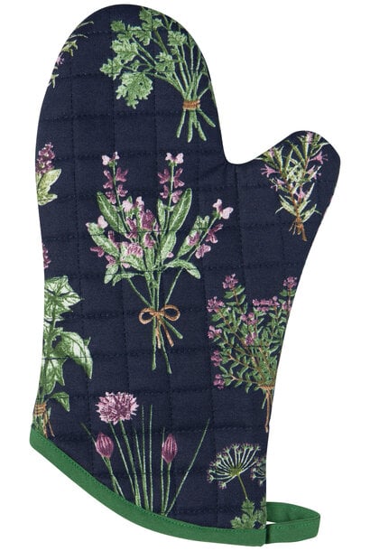 Fresh Herbs Oven Mitt