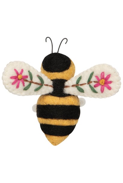 Bee Garden Felt Napkin Ring