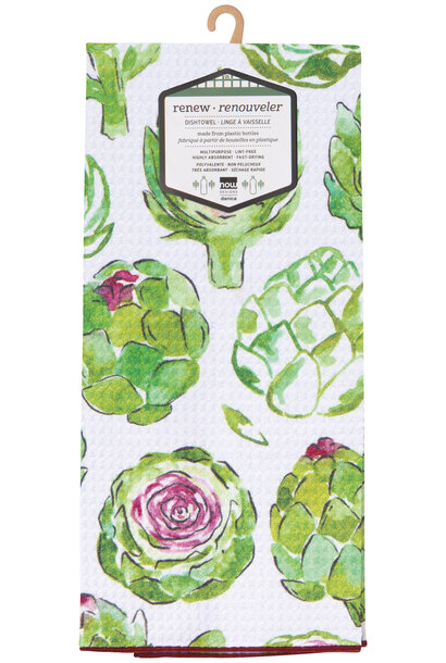 Artichoke Recycled Microfibre Dishtowel