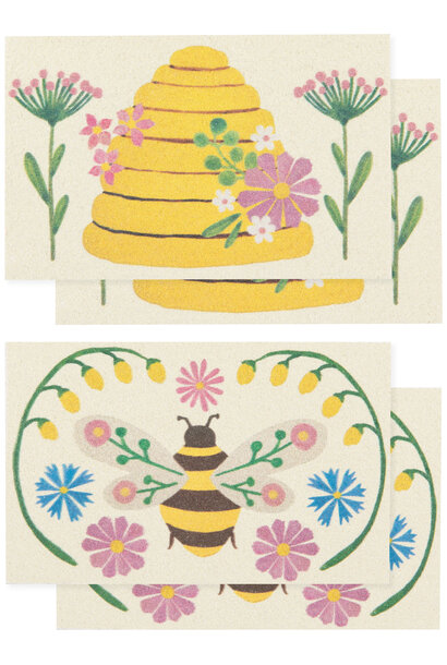 Bee Garden Pop Up Sponges Set