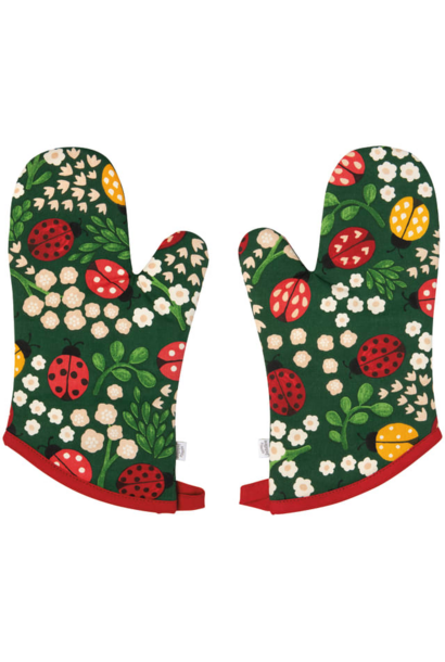 Ladybugs Mitts Set of 2