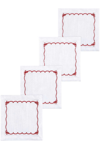 Bowtique Cocktail Napkins Set