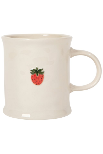 Strawberry Embossed Mug