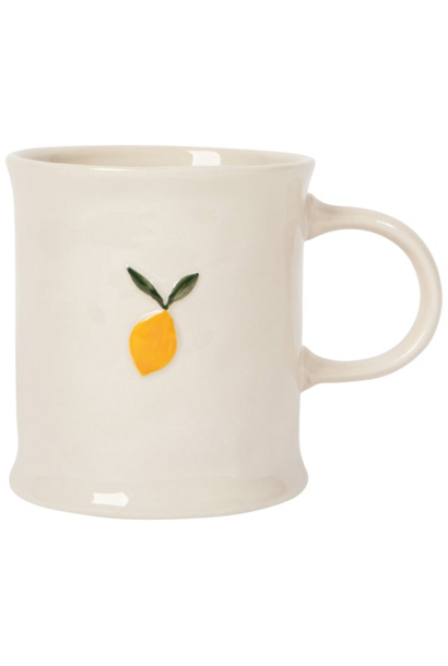 Lemon Embossed Mug
