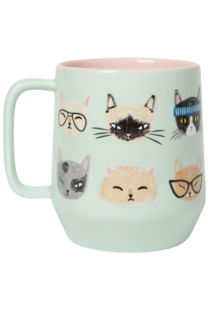 Feline Fine Mega Mug