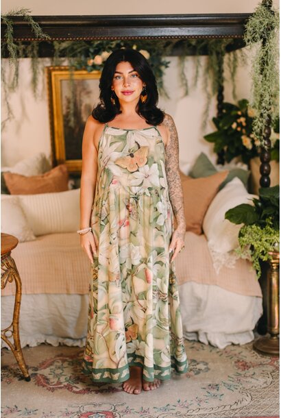 Fleur De Soleil Bohéme Slip Dress