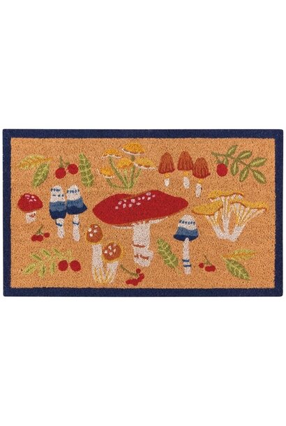Field Mushrooms Doormat