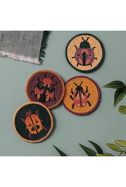 Amulet Beaded Coasters Set