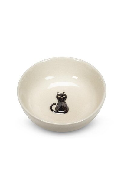Cat on Mini Bowl