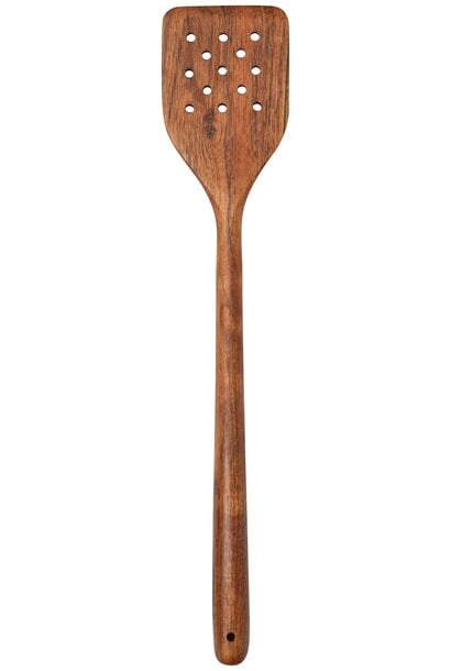 Acacia Wood Skimmer Spatula