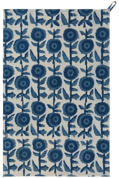 Gilia Block Print Dishtowel