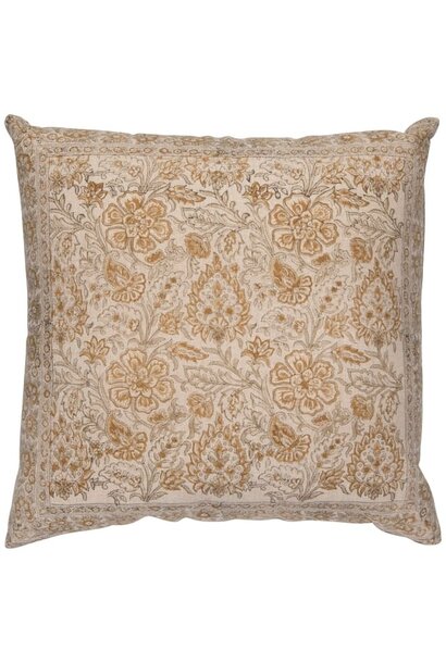 Celosia Block Print Pillow