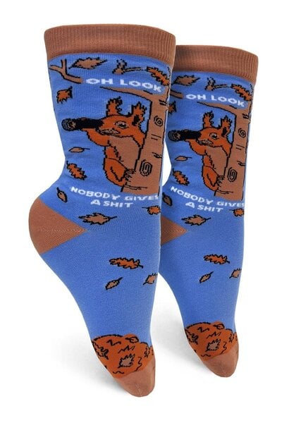 Oh Look Nobody Gives A Shit Women's Crew Socks