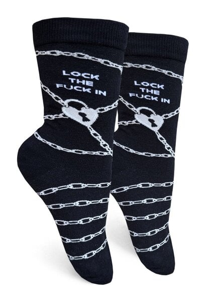 Lock The Fuck In Women's Crew Socks